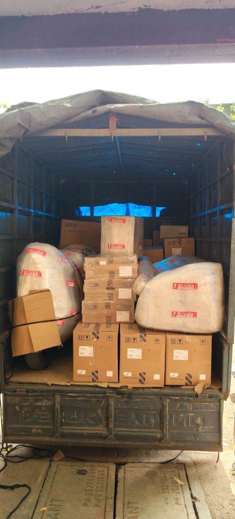 Household Truck Loaded
